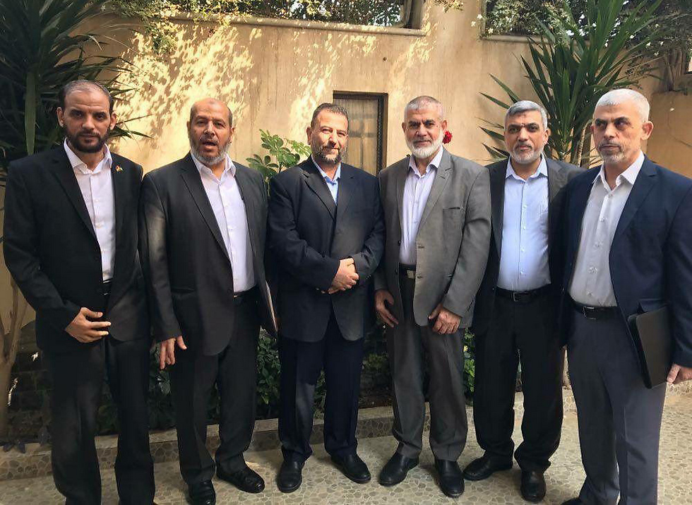 Делегация ХАМАСа на переговорах в Каире