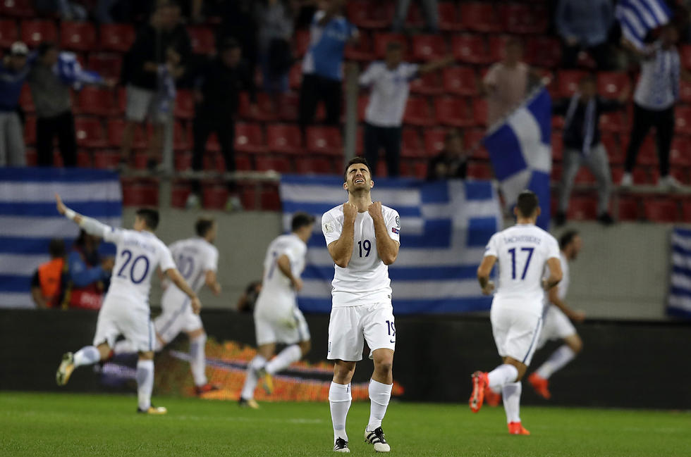 תעשה את הבלתי יאמן? נבחרת יוון (צילום: AP) (צילום: AP)