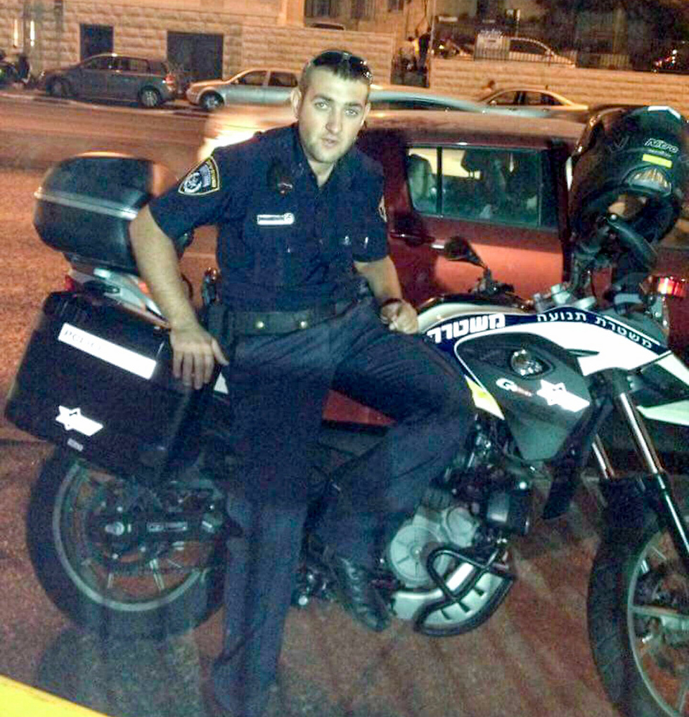 השוטר יוסף חלבי נהרג בתאונה בירושלים  (צילום: דוברות המשטרה) (צילום: דוברות המשטרה)