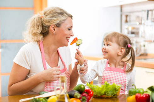 האוכל מהצלחת של אמא תמיד טעים יותר (צילום: Shutterstock)