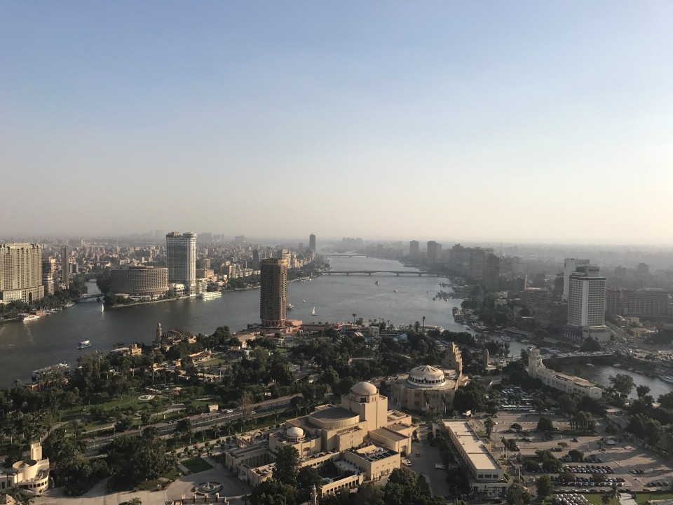 נהר הנילוס העצום (צילום: משפחת נחום) (צילום: משפחת נחום)
