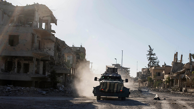The Syrian city of Raqqa after being cleared of ISIS forces  (Photo: AP)
