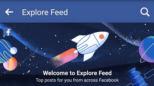 אקספלור פיד החדש של פייסבוק (צילום מסך) (צילום מסך)