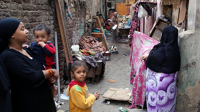 בתוך עשור גדלה אוכלוסיית מצרים ב-20 מיליון בני אדם (צילום: EPA) (צילום: EPA)