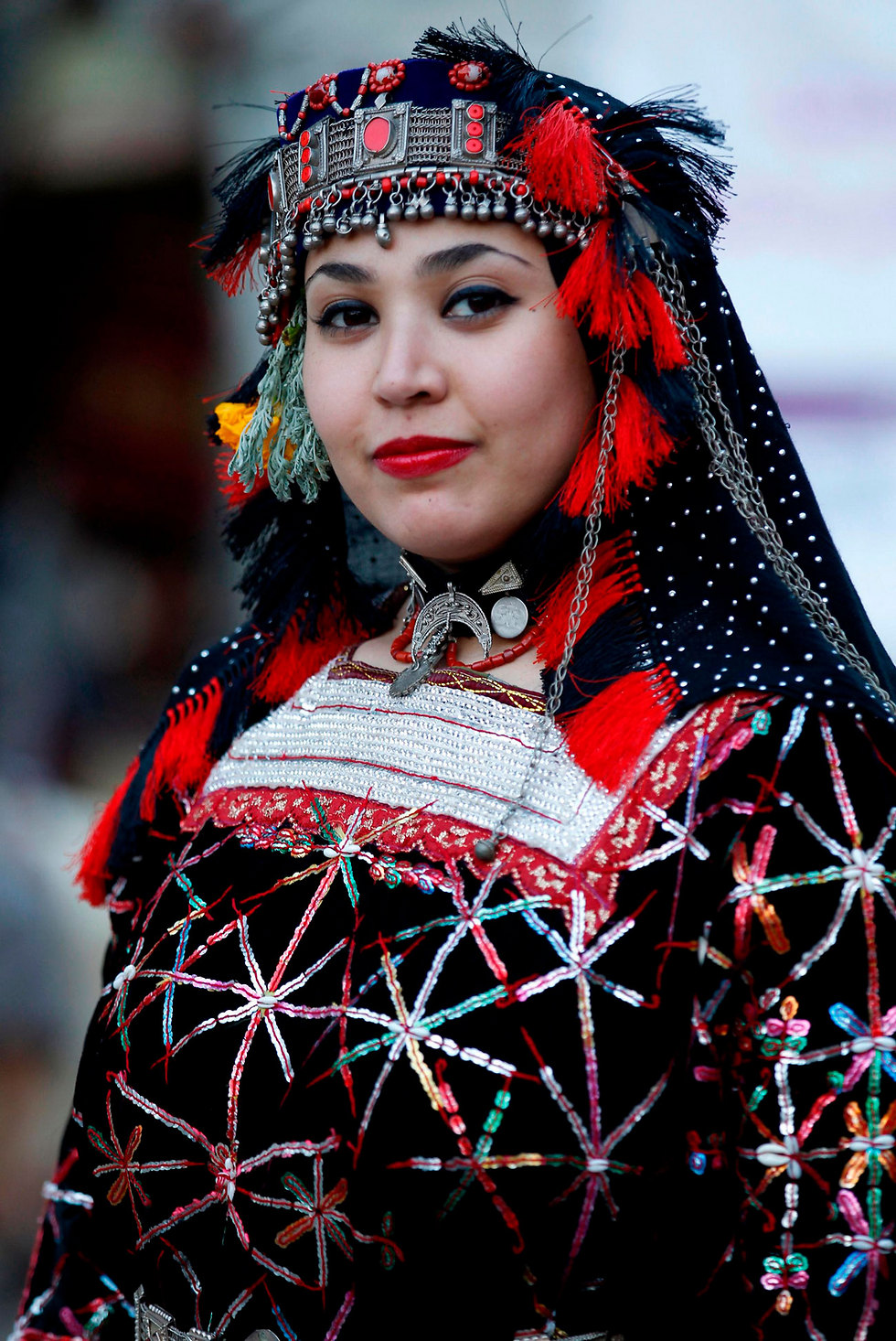 לבוש מסורתי בפסטיבל תרבות בצנעא, תימן (צילום: AFP) (צילום: AFP)