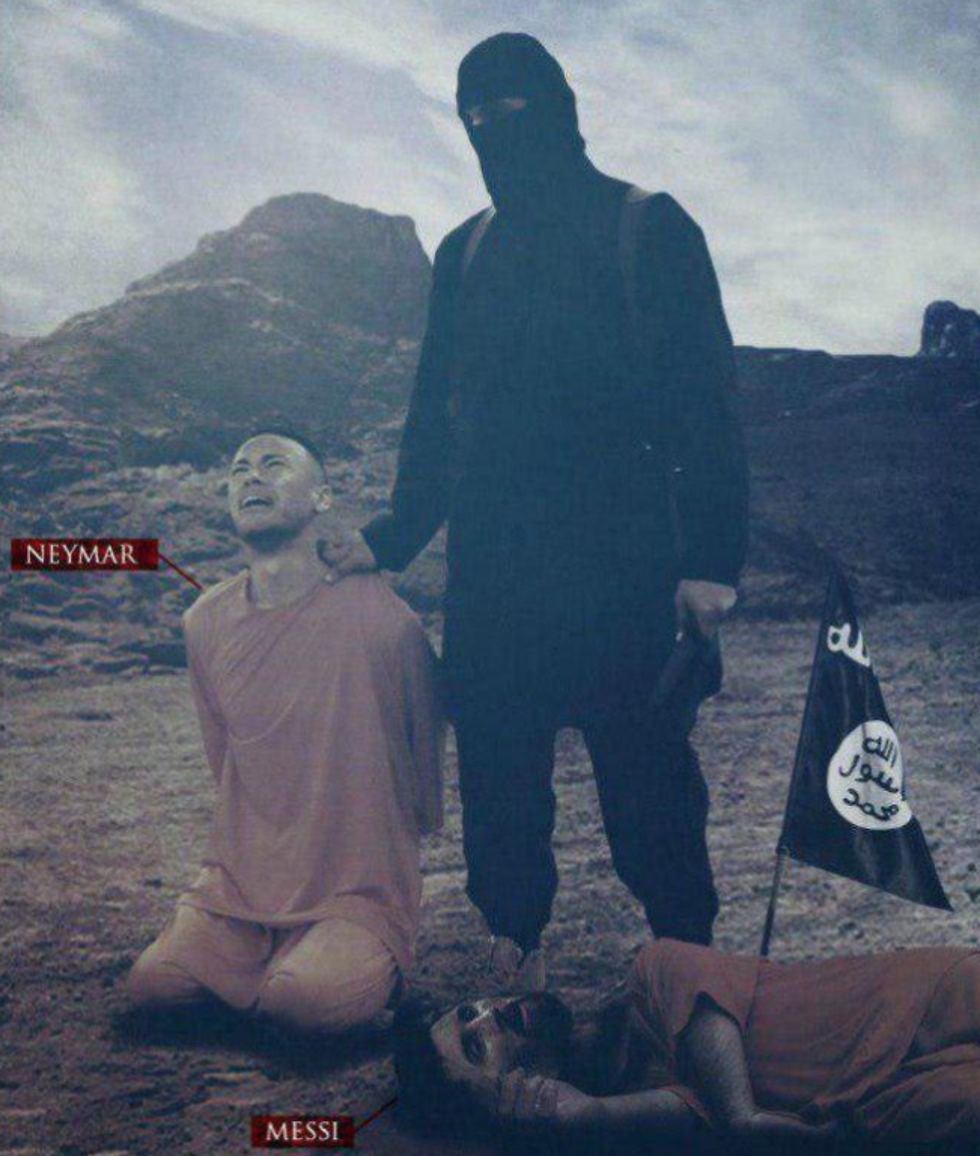 הצילום שפרסם דאעש ()