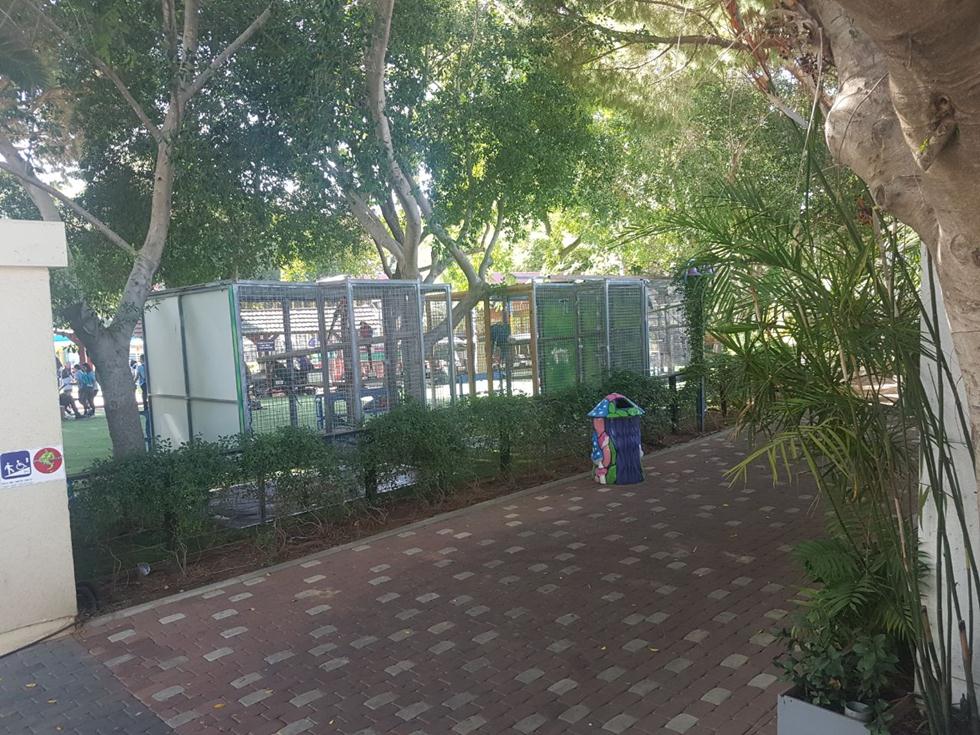כלובי תוכי הארות בשטח הלונה פארק בתל-אביב (צילום: איתי בלומנטל) (צילום: איתי בלומנטל)