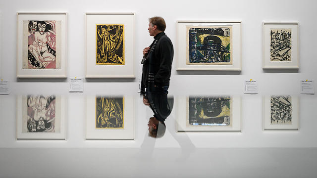 First exhibition of the Cornelius Gurlitt's collection (Photo: AFP)