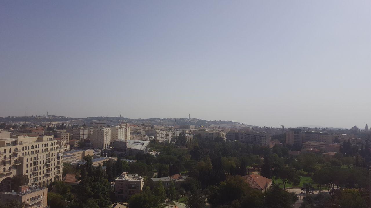 הנוף הנשקף מגג המלון (צילום: אסף רוזן) (צילום: אסף רוזן)