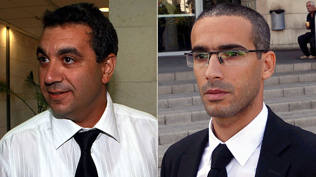 עורכי הדין שחר חצרוני (מימין) ותמיר סננס (צילום: יריב כץ, מוטי קמחי) (צילום: יריב כץ, מוטי קמחי)