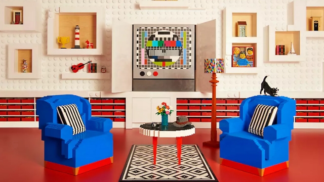 כאן תוכלו לבלות ערב נינוח בסלון הלגו (צילום: LEGO) (צילום: LEGO)