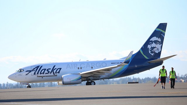 מטוסי "אלסקה" אחרי ההסבה למטען (צילום: התעשייה האווירית) (צילום: התעשייה האווירית)