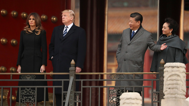 Визит президента США в Китай. Фото: АР