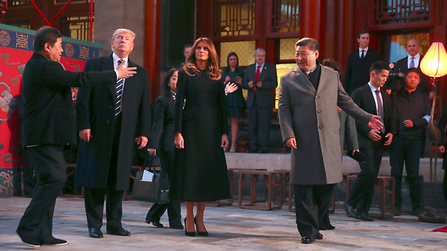 Визит президента США в Китай. Фото: Ар 