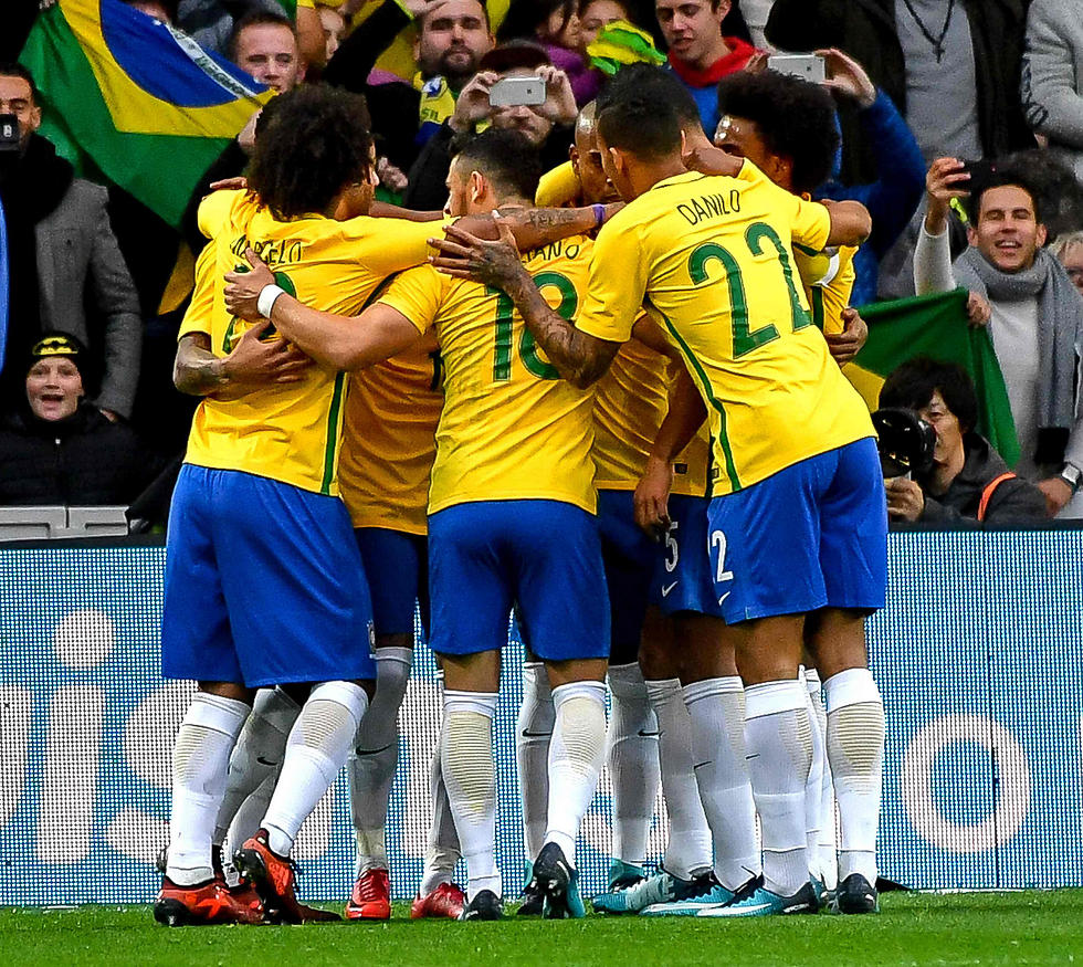 נבחרת ברזיל. הסגל כמעט סגור (צילום: AFP) (צילום: AFP)