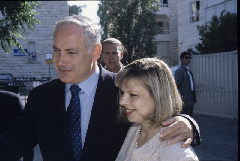 Биньямин и Сара Нетаниягу в 1996 году. Фото: Давид Рубингер