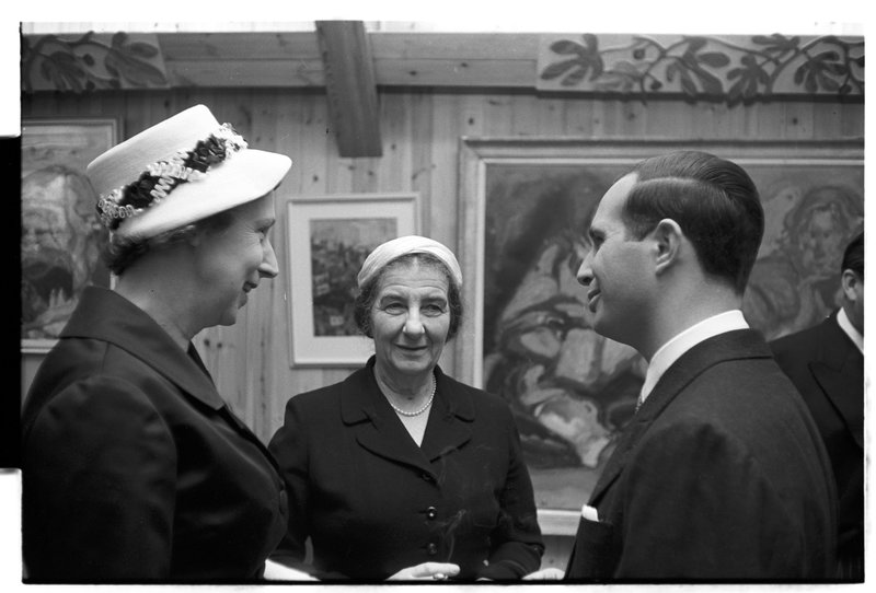 Голда Меир в бытность министром иностранных дел, начало 1960-х. Фото: Давид Рубингер