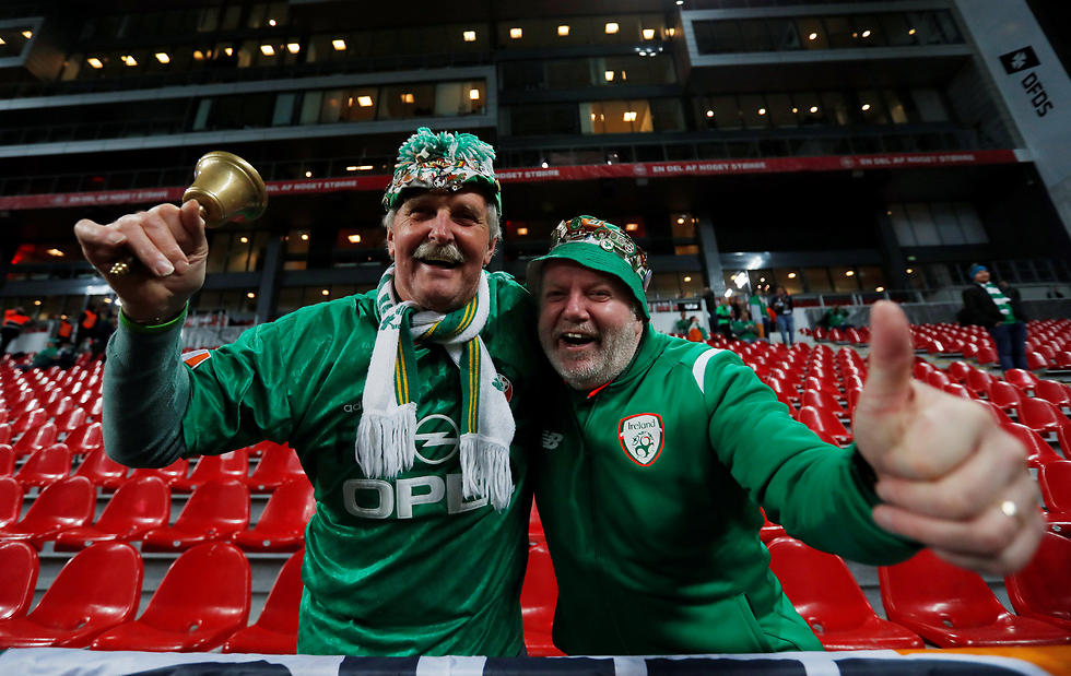 אוהדי נבחרת אירלנד (צילום: רויטרס) (צילום: רויטרס)