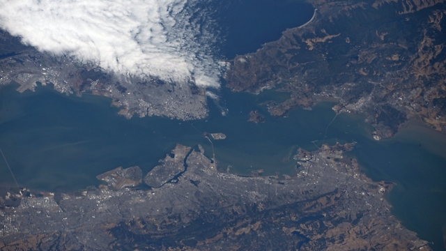 San Francisco (Photo: Randolph Bresnik, NASA)