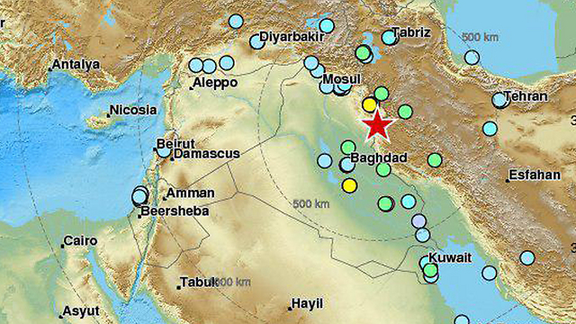 Centers across the region where the earthquake was felt the most