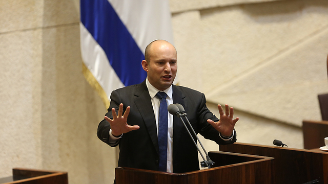Minister Naftali Bennett (Photo: Alex Kolomoisky)