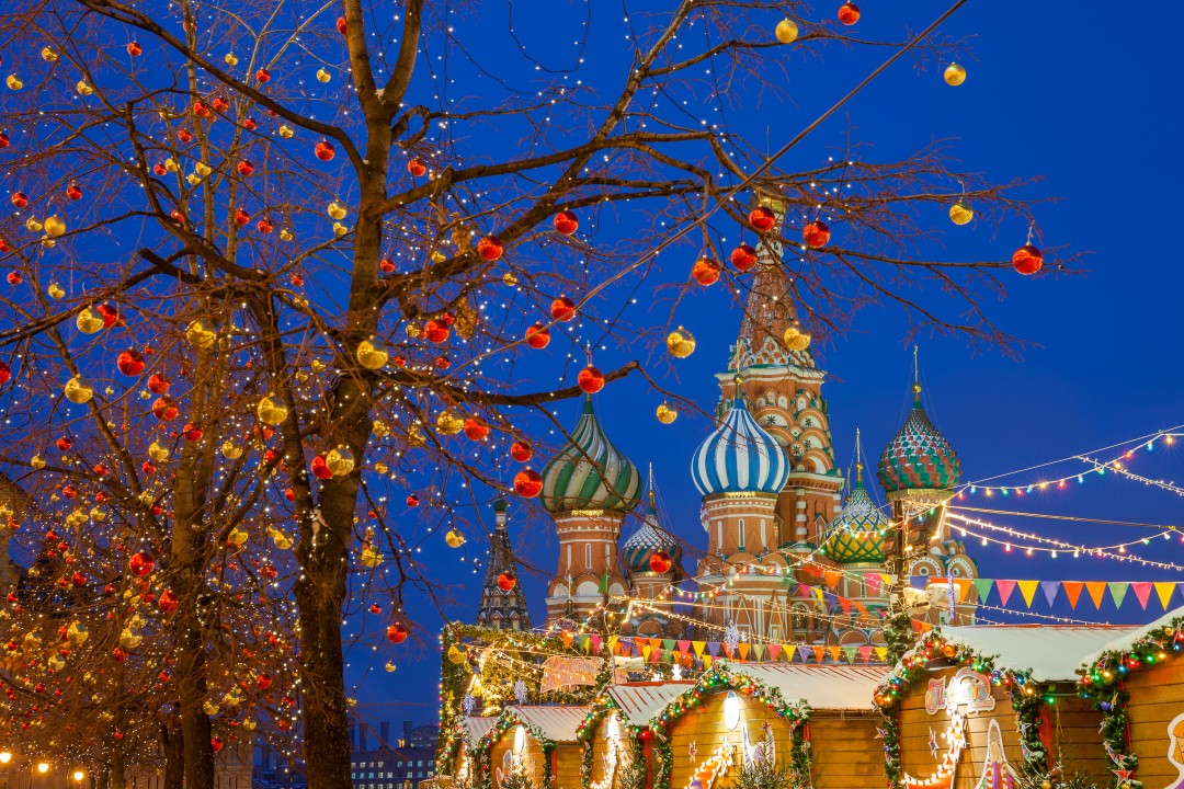 צבעונית מהרגיל, הכיכר האדומה במוסקבה (Istockphoto) (Istockphoto)