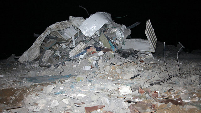 The mosque, after the demolition (Photo: Roee Idan)