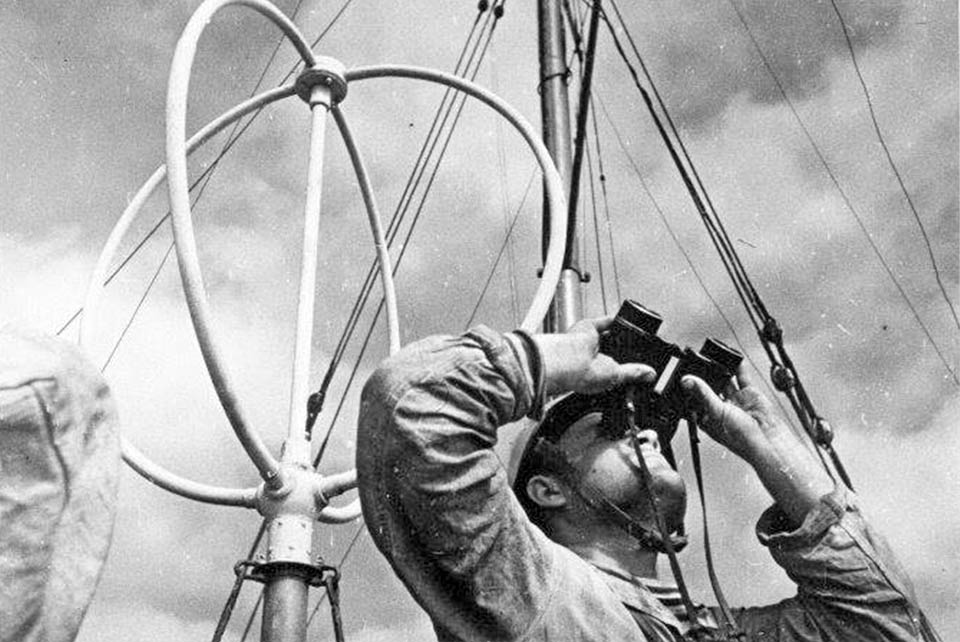 Георгий Зельма "Защита Одессы. Наблюдатель", 1941 г. Фото: Тель-Авивский музей