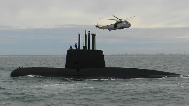 הצוללת הארגנטינאית שנעלמה (צילום: EPA) (צילום: EPA)