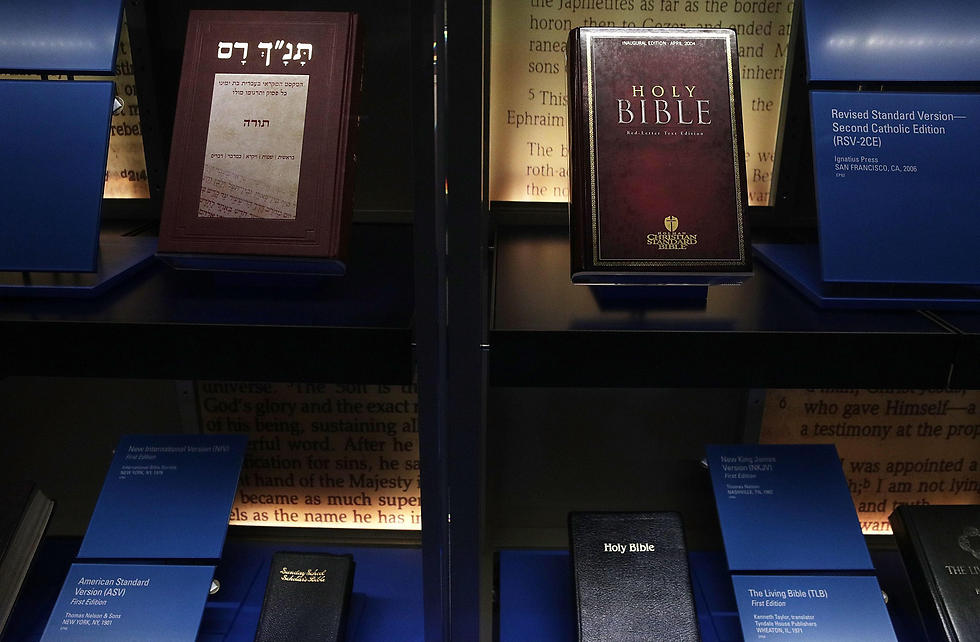 חלק מאוסף ספרי התנ"ך (צילום: AFP) (צילום: AFP)