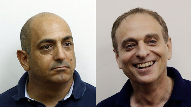 David Sharan, left, and Moodi Sandberg, right (Photos: Amit Sha'al, Shaul Golan)