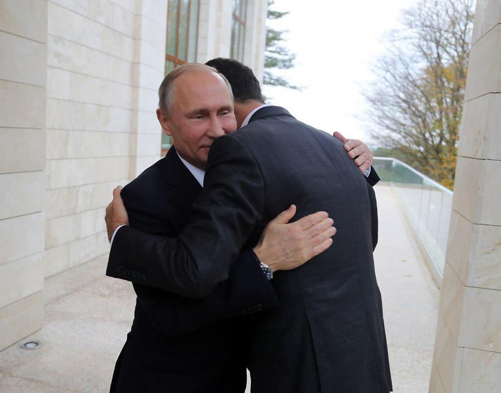 Путин и Асад в Сочи