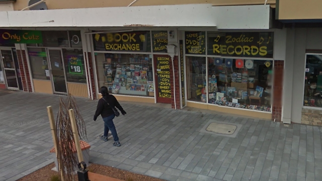 דנידין, ניו זילנד: Zodiac Records & Books (צילום: גוגל סטריט) (צילום: גוגל סטריט)
