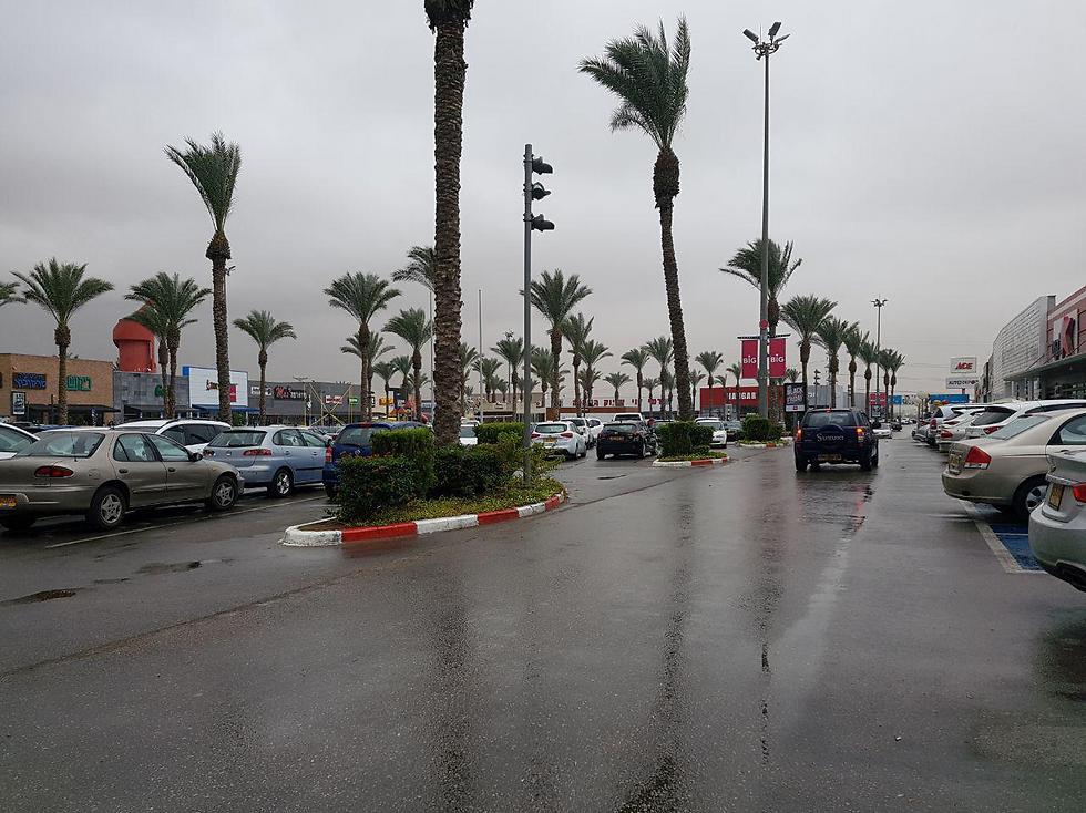 גשום וחורפי בבאר שבע (צילום: בראל אפרים) (צילום: בראל אפרים)