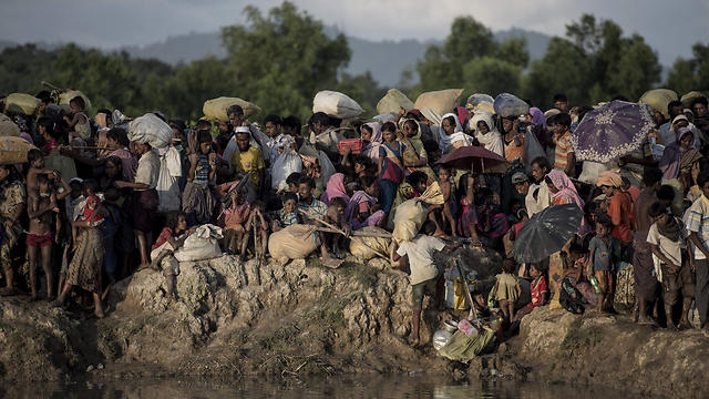 פליטים בני רוהינגה. חסרי מדינה (צילום: AFP) (צילום: AFP)
