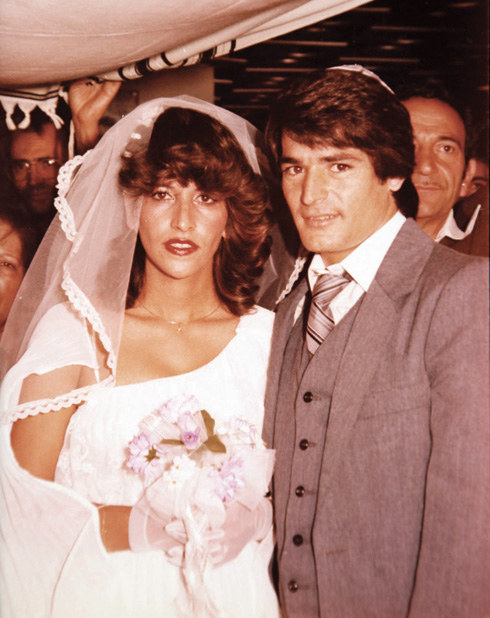 החתונה הראשונה, 1981 (צילום: אלבום פרטי)