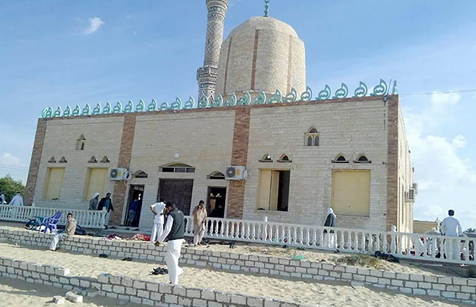 The Bir al-Abd mosque was attacked Friday