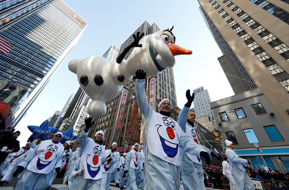 מצעד חג ההודיה השנתי של מייסיס בניו יורק (צילום: רויטרס) (צילום: רויטרס)