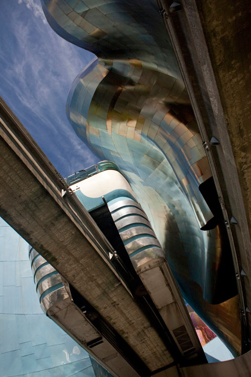 מוזיאון הפופ בסיאטל, ארה"ב. אדריכל: פרנק גרי  (צילום:  Conchi Martínez)