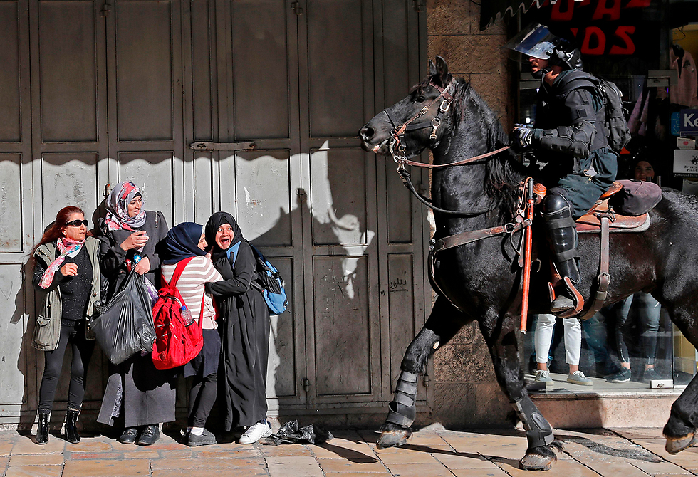 כוחות משטרה במזרח ירושלים (צילום: AFP) (צילום: AFP)