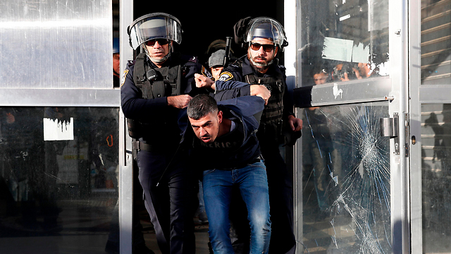 Беспорядки в Восточном Иерусалиме. Фото: AFP