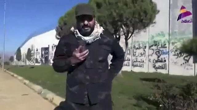 Qais al-Khazali visits Israel-Lebanon border