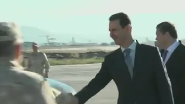 Асад встречает Путина