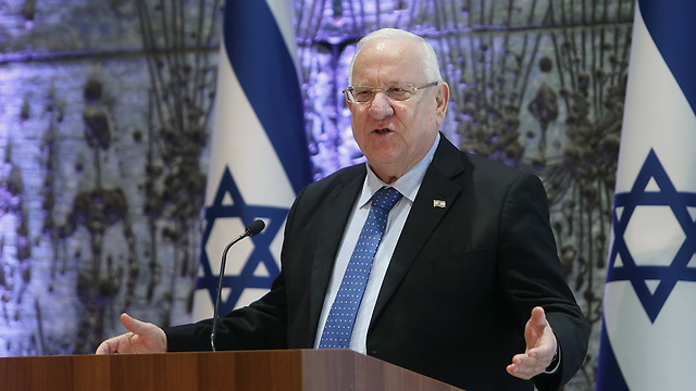 President Rivlin said he was forced to pay a heavy personal price for the investigation opened against him (Photo: Alex Kolomoisky)