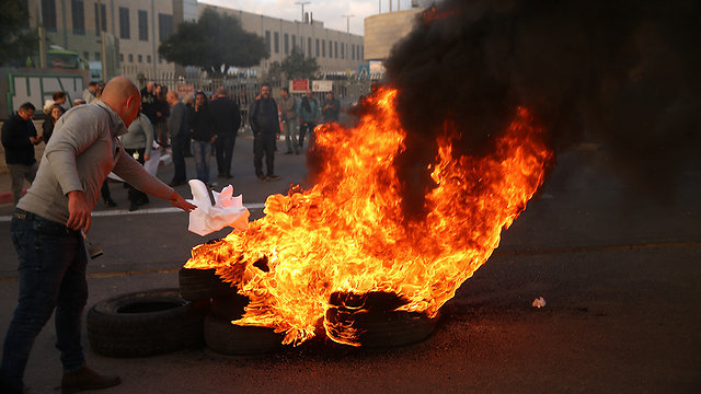 המחאה בירושלים (צילום: אוהד צויגנברג) (צילום: אוהד צויגנברג)
