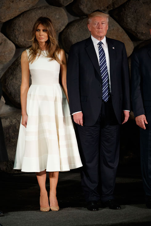 טראמפ בישראל, כל השמלות: מה לבשו מלניה טראמפ ושרה נתניהו, וכמה זה עלה? לחצו על התמונה לכתבה המלאה (צילום: AP)