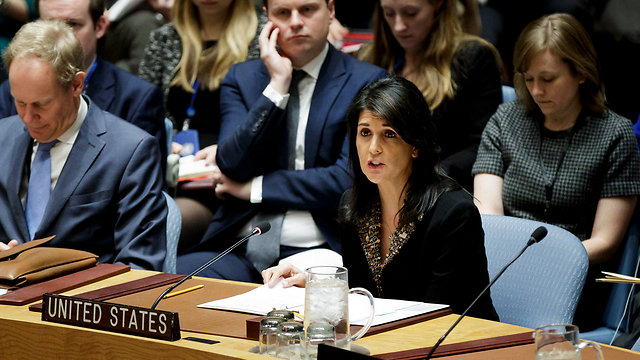 Nikki Haley vetoes UN Security Council resolution (Photo: EPA)