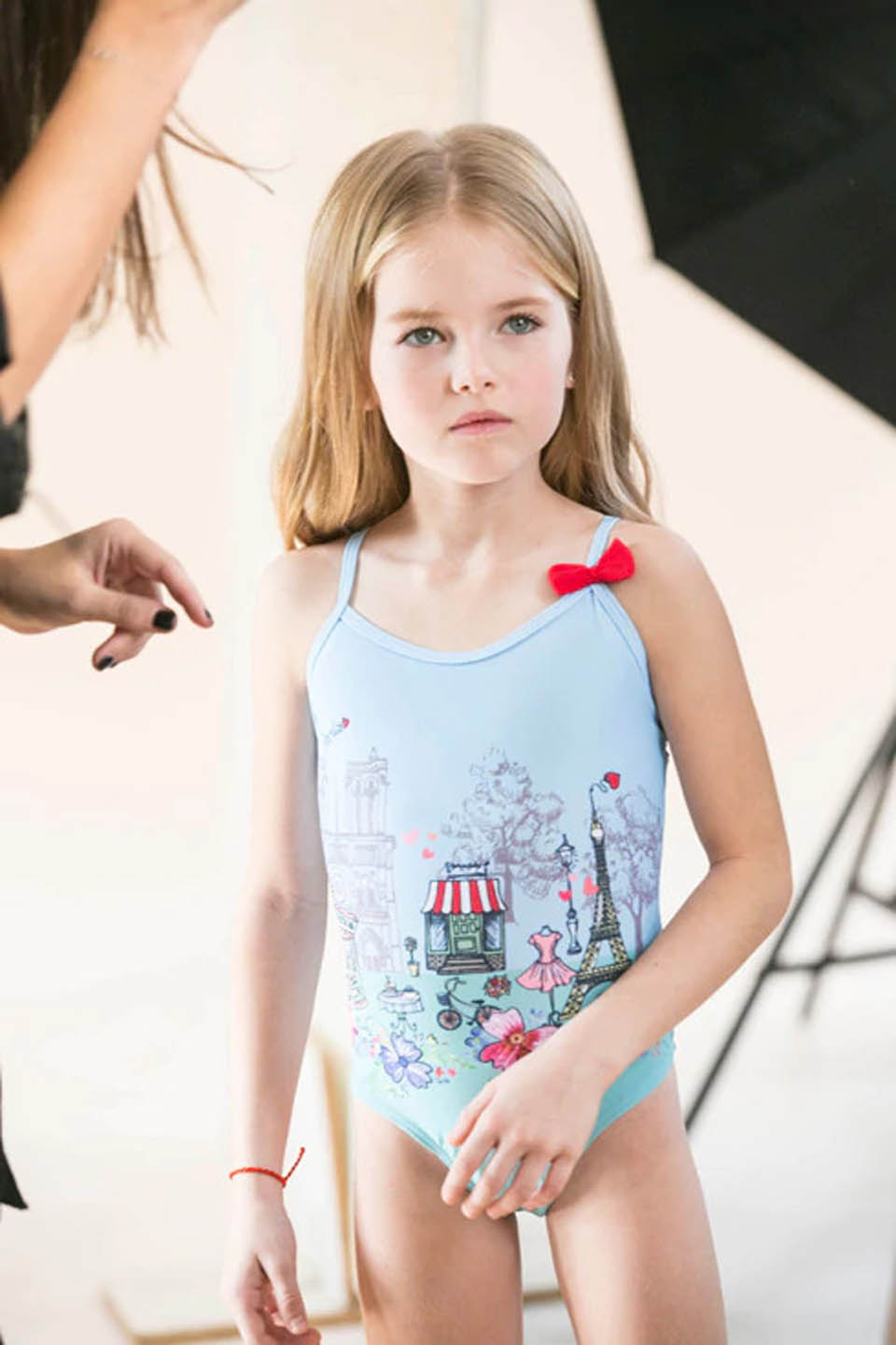 Анастасия Авербух в рекламной съемке для Pilpel Kids. Фото: "Ленс афакот"