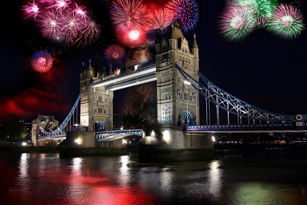 זה המקום לחגוג את ראש השנה האזרחית, לונדון (צילום: shutterstock) (צילום: shutterstock)