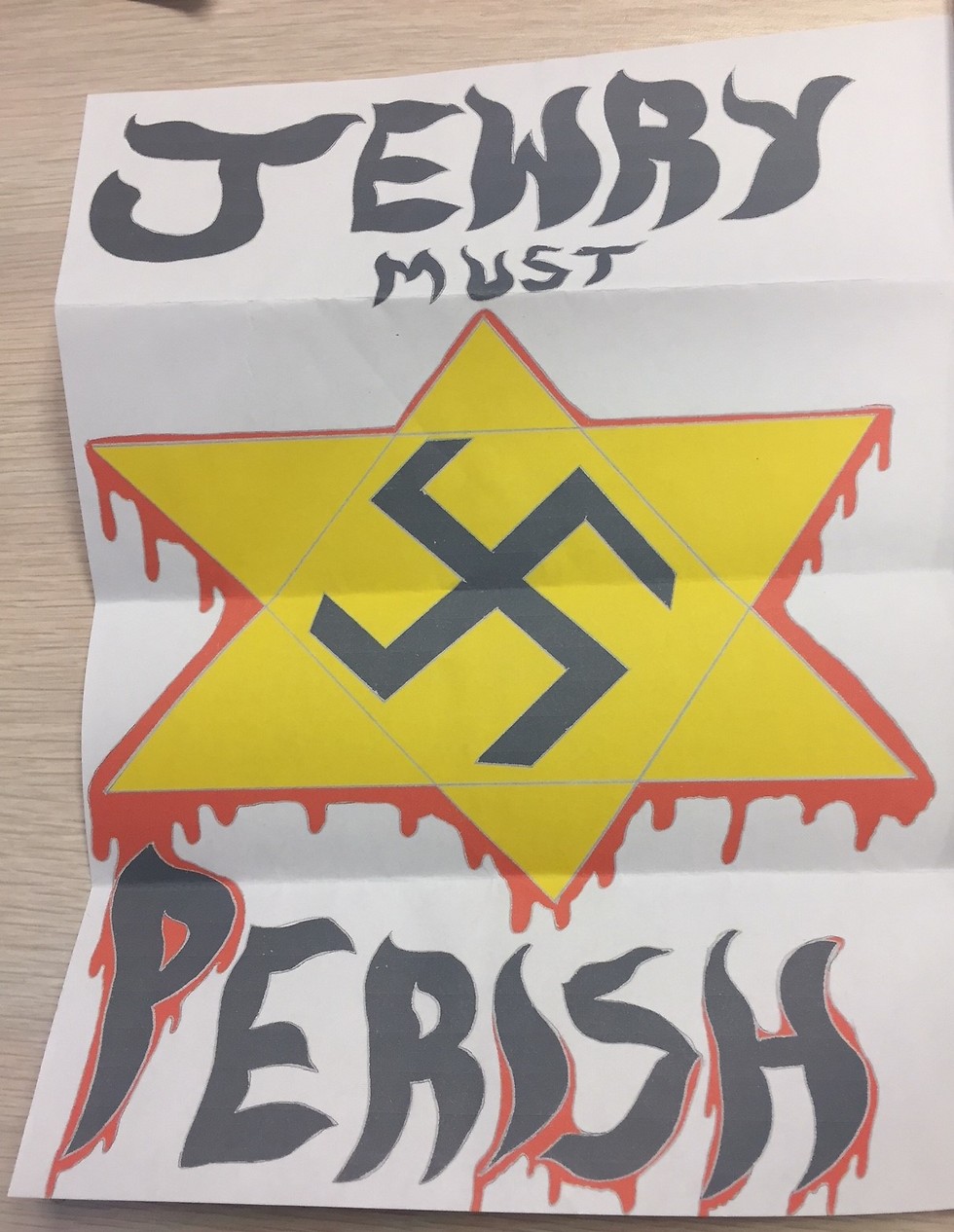 The letter sent to synagogues (Photo: B'nai Brith Canada)